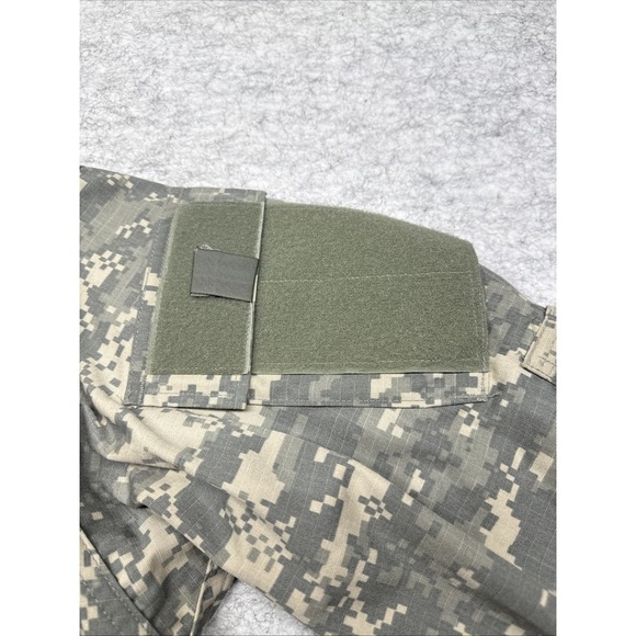 US Army Combat Military Mens Medium Short ACU Field Jacket Digital Camouflage - Picture 9 of 10